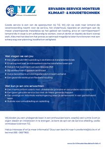 TIZ Vacature