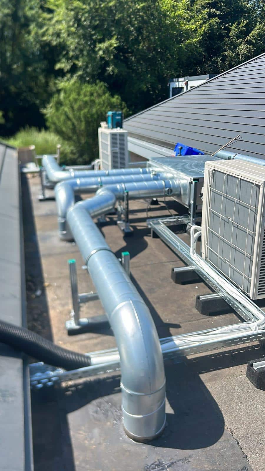 Klimaat installatie dak 02